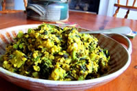 Broccoli, Black Bean and Rice Curry