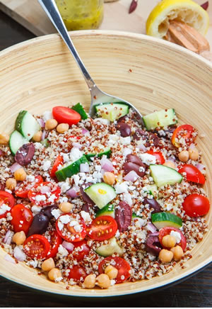 Mediterranean Quinoa Salad