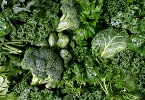 fatty acids: green vegetables