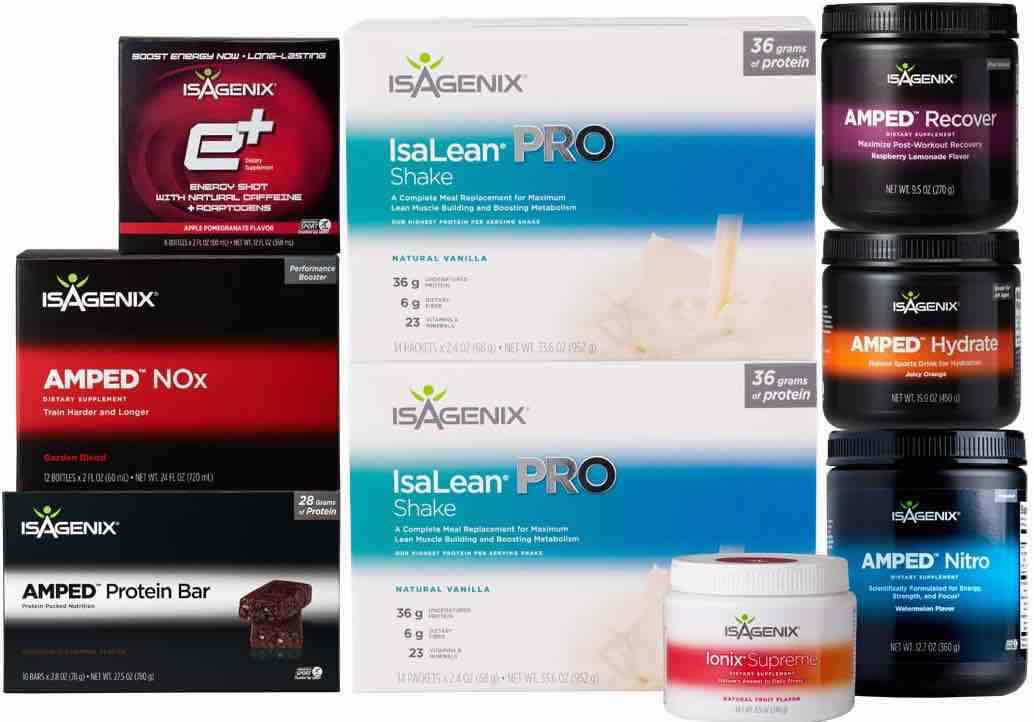 Isagenix performance pack