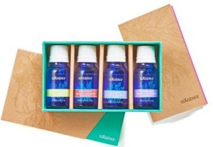 essential oils four bottle blends collection