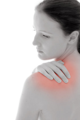 body inflammation woman shoulder